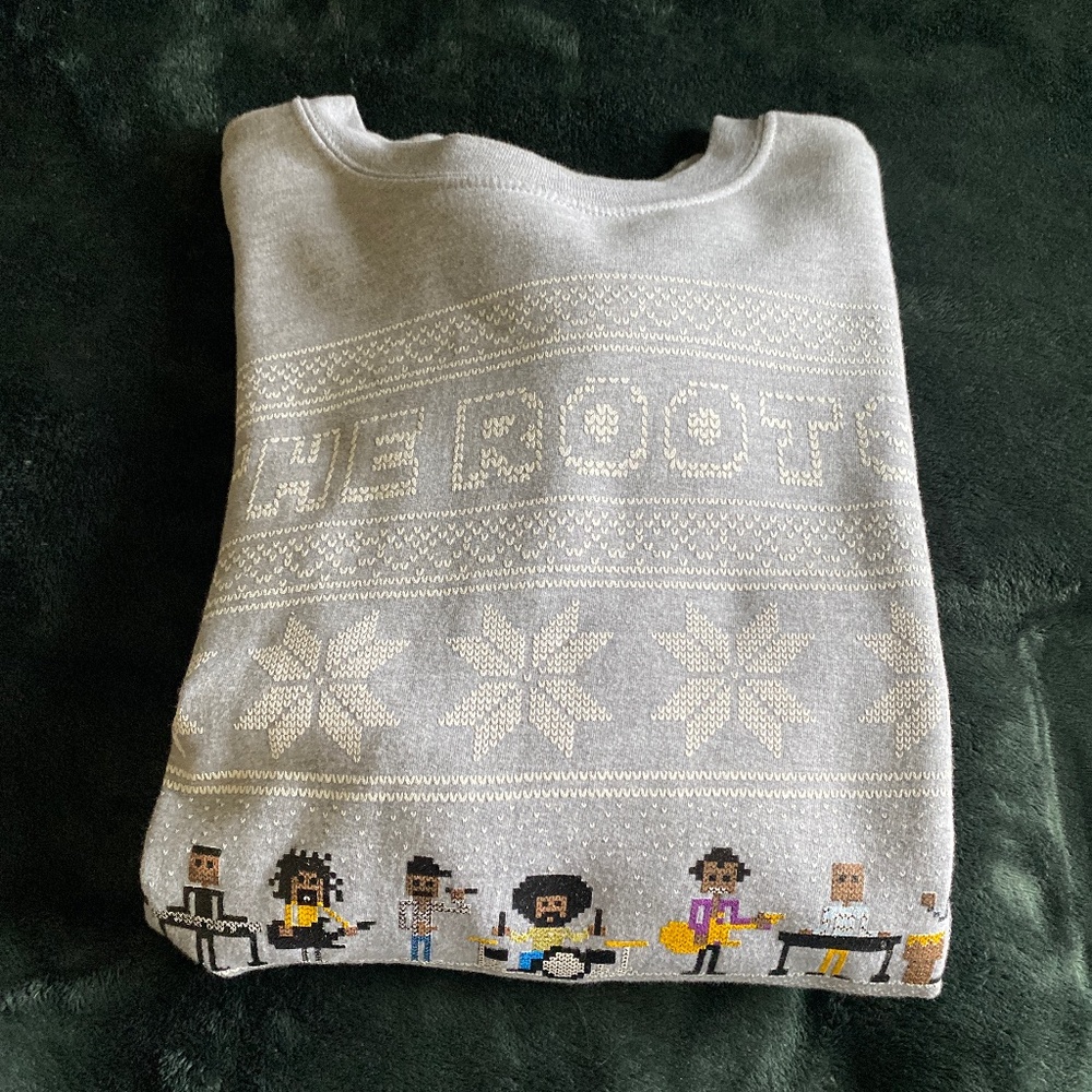 The Roots (band) holiday sweater